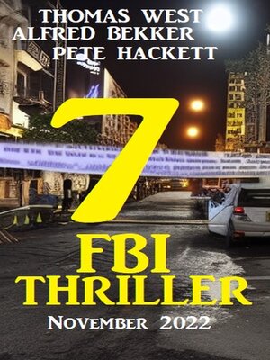 cover image of 7 FBI Thriller November 2022